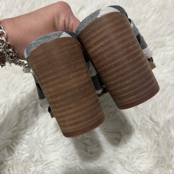 Madewell The Alexandria Mule in Gingham Check - size 6 - NEW - Picture 6 of 9